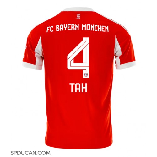 Muški Nogometni Dres Bayern Munich Jonathan Tah #4 Domaci 2025-26 Kratak Rukav